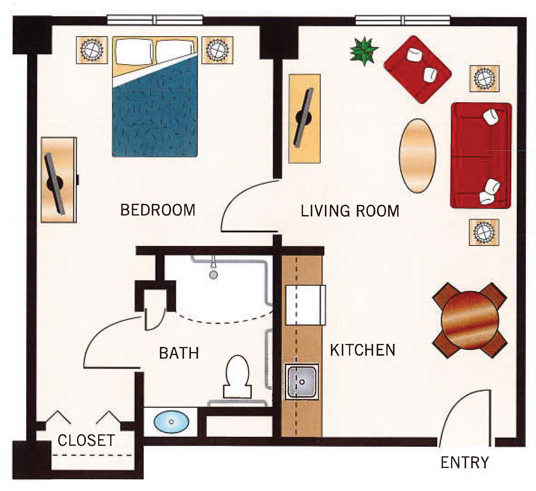 The Beethoven floor plan